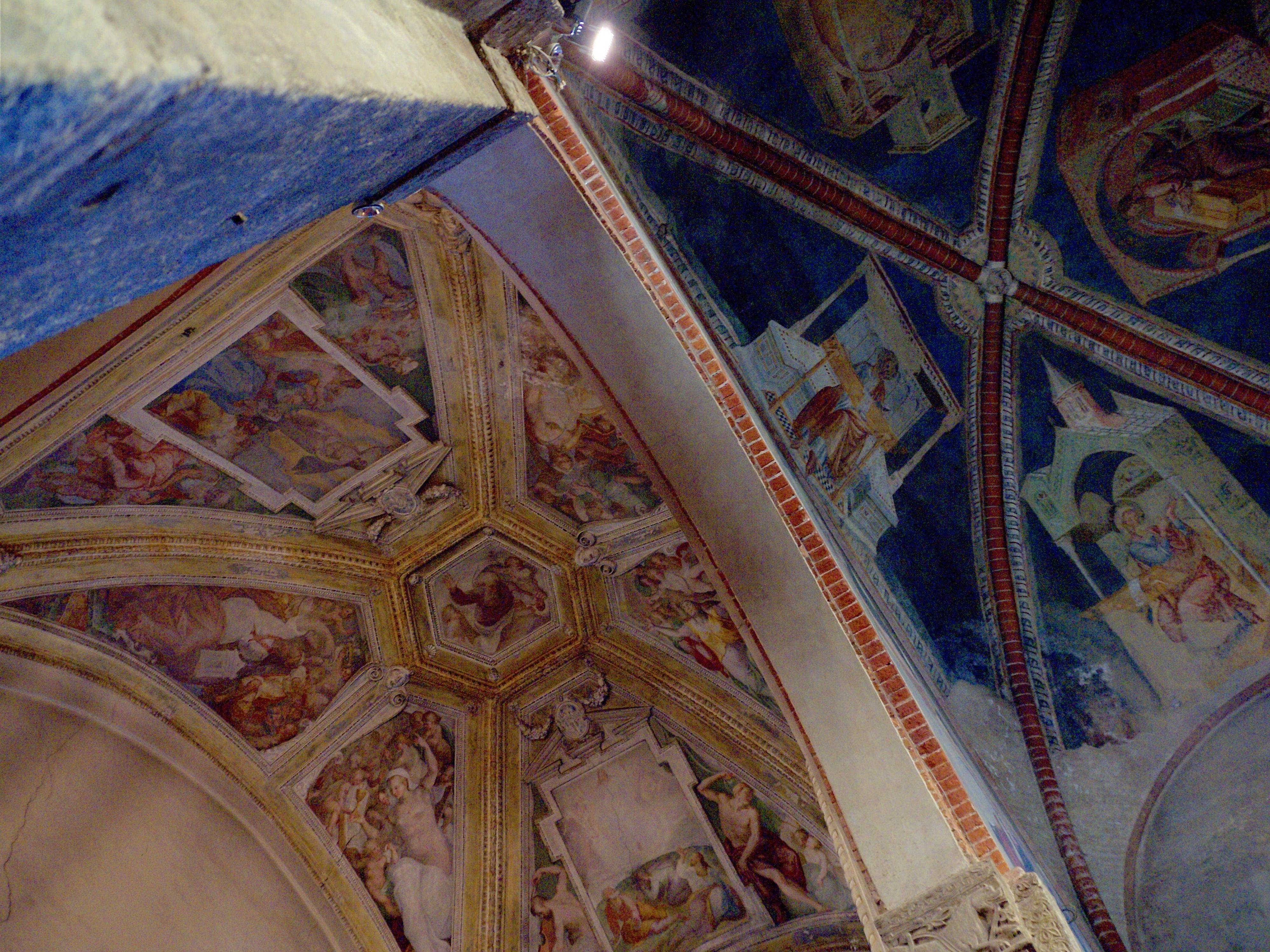 Milano: Affreschi nella Basilica di Sant Eustorgio - Milano