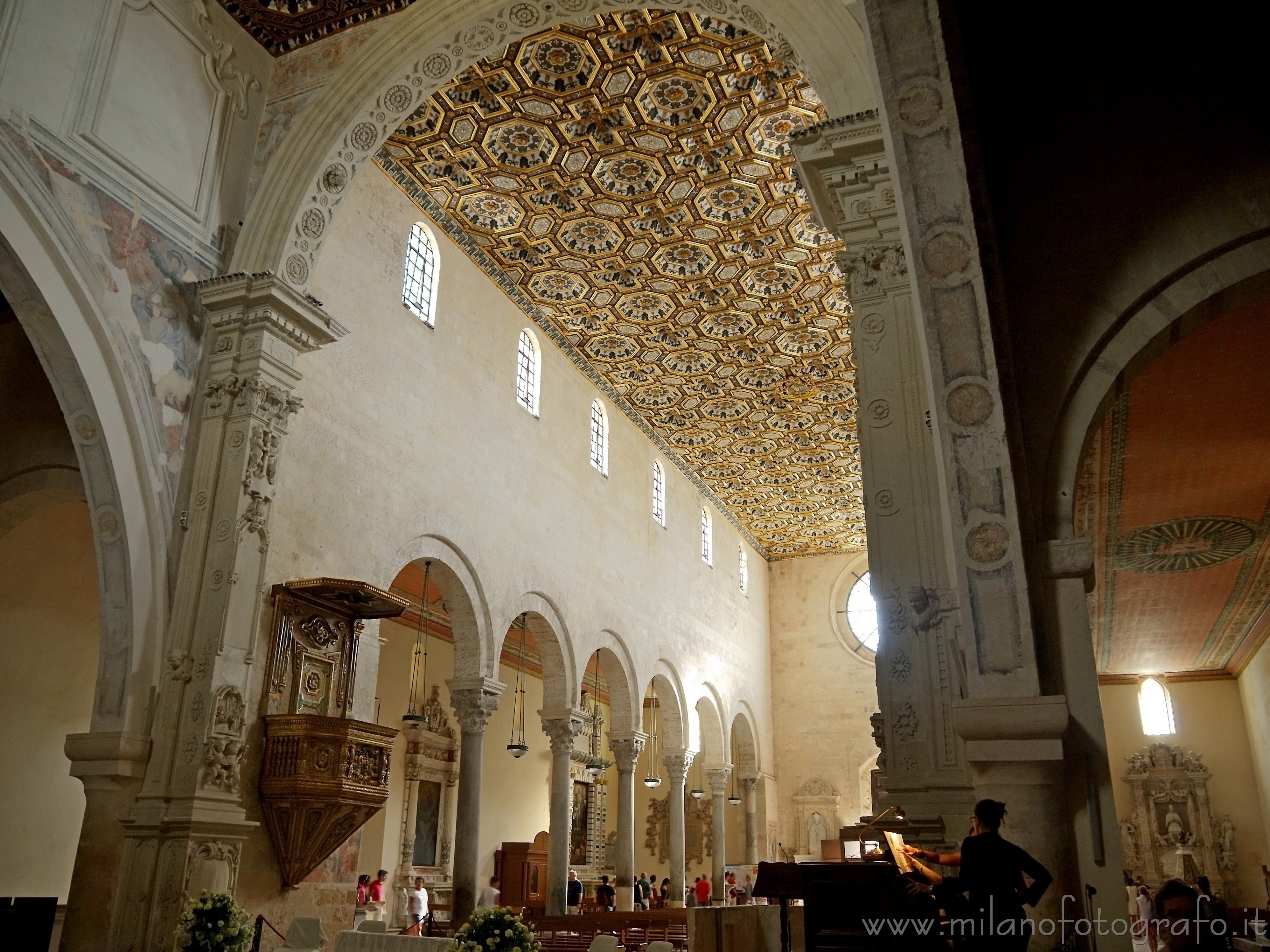 Otranto (Lecce, Italy): Interiors of the cathedral of Otranto - Otranto (Lecce, Italy)