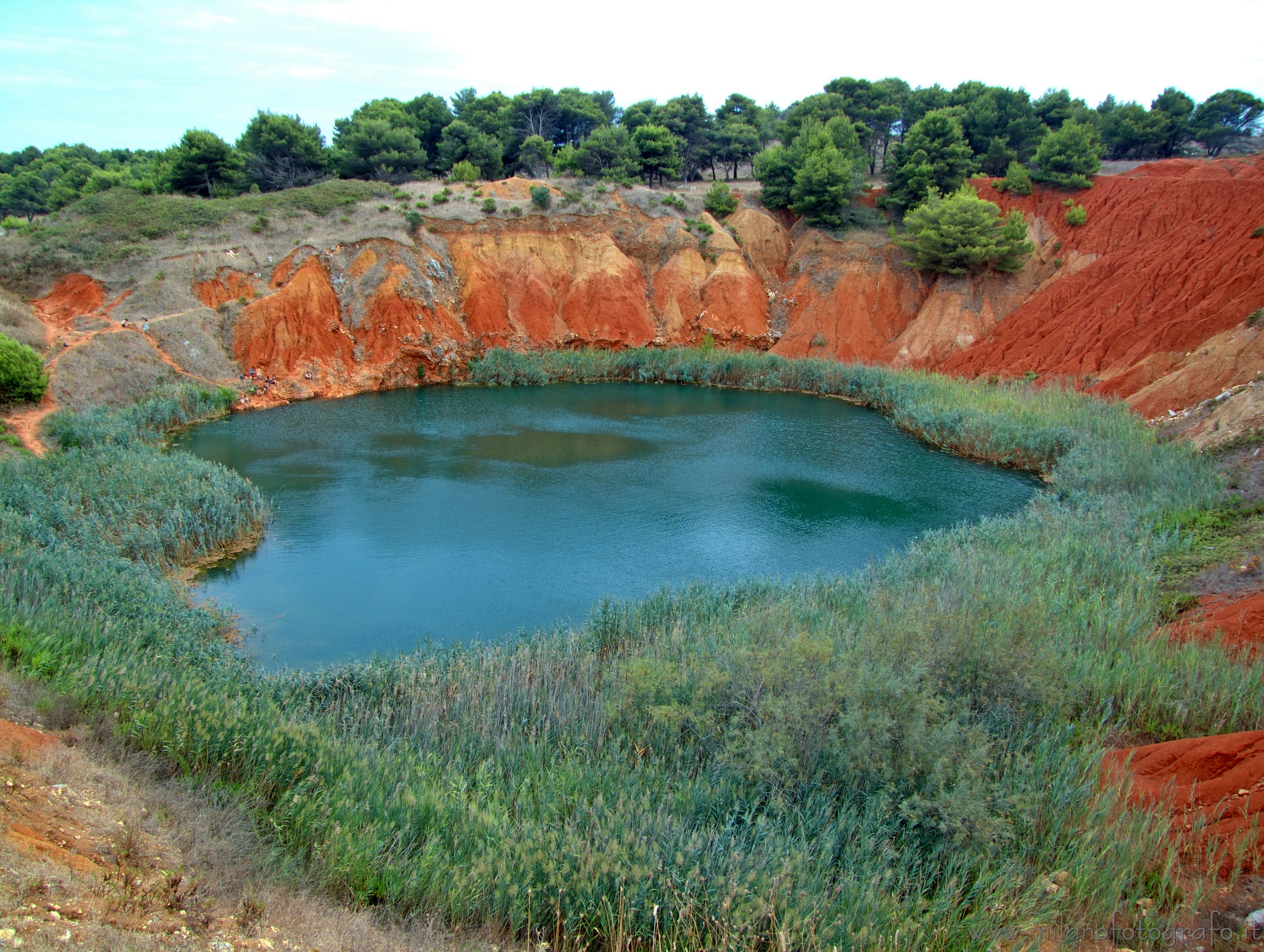 Otranto (Lecce): La vecchia cava di bauxite abbandonata - Otranto (Lecce)