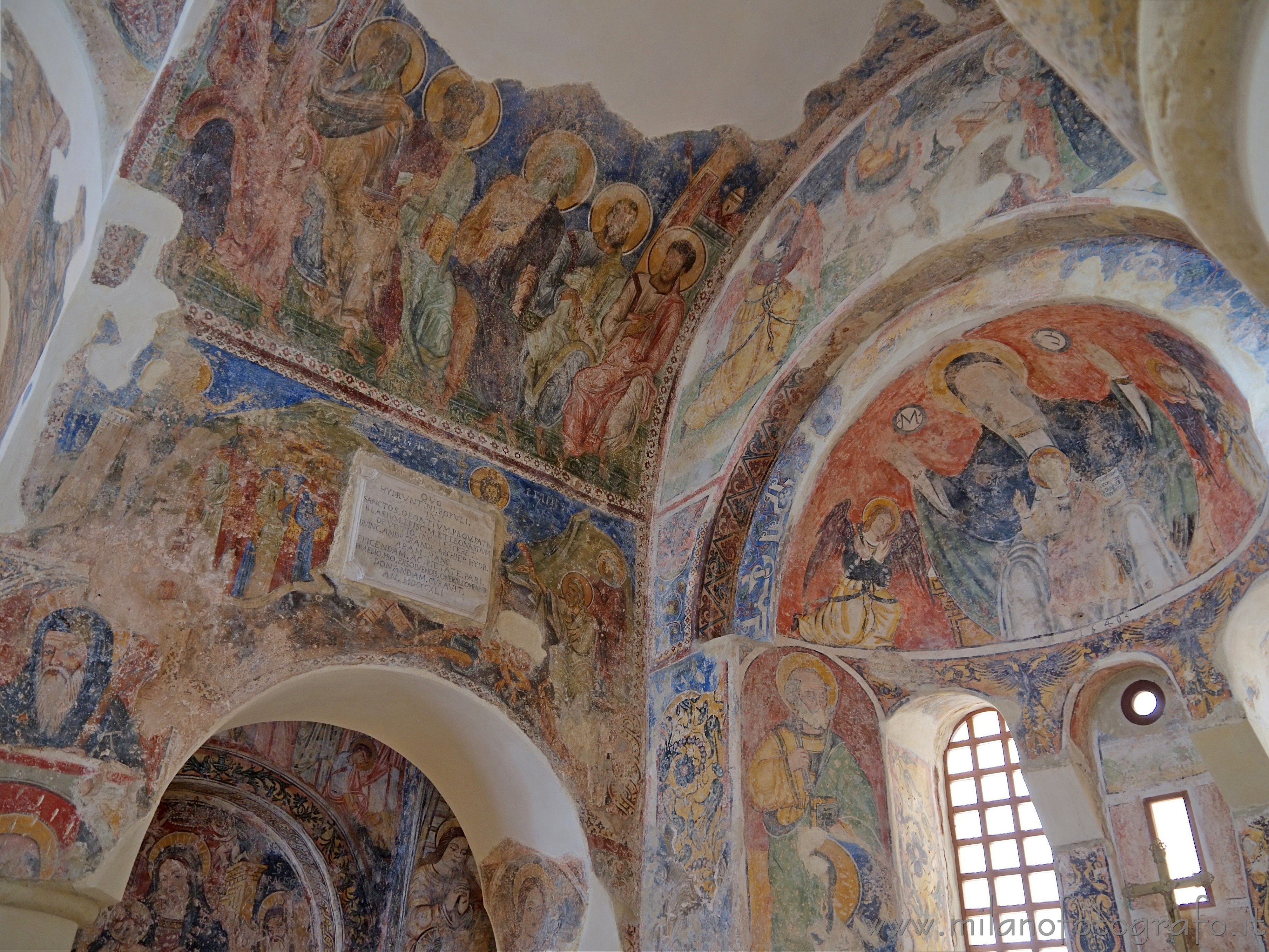 Otranto (Lecce, Italy): Interiors of the byzantine Church - Otranto (Lecce, Italy)