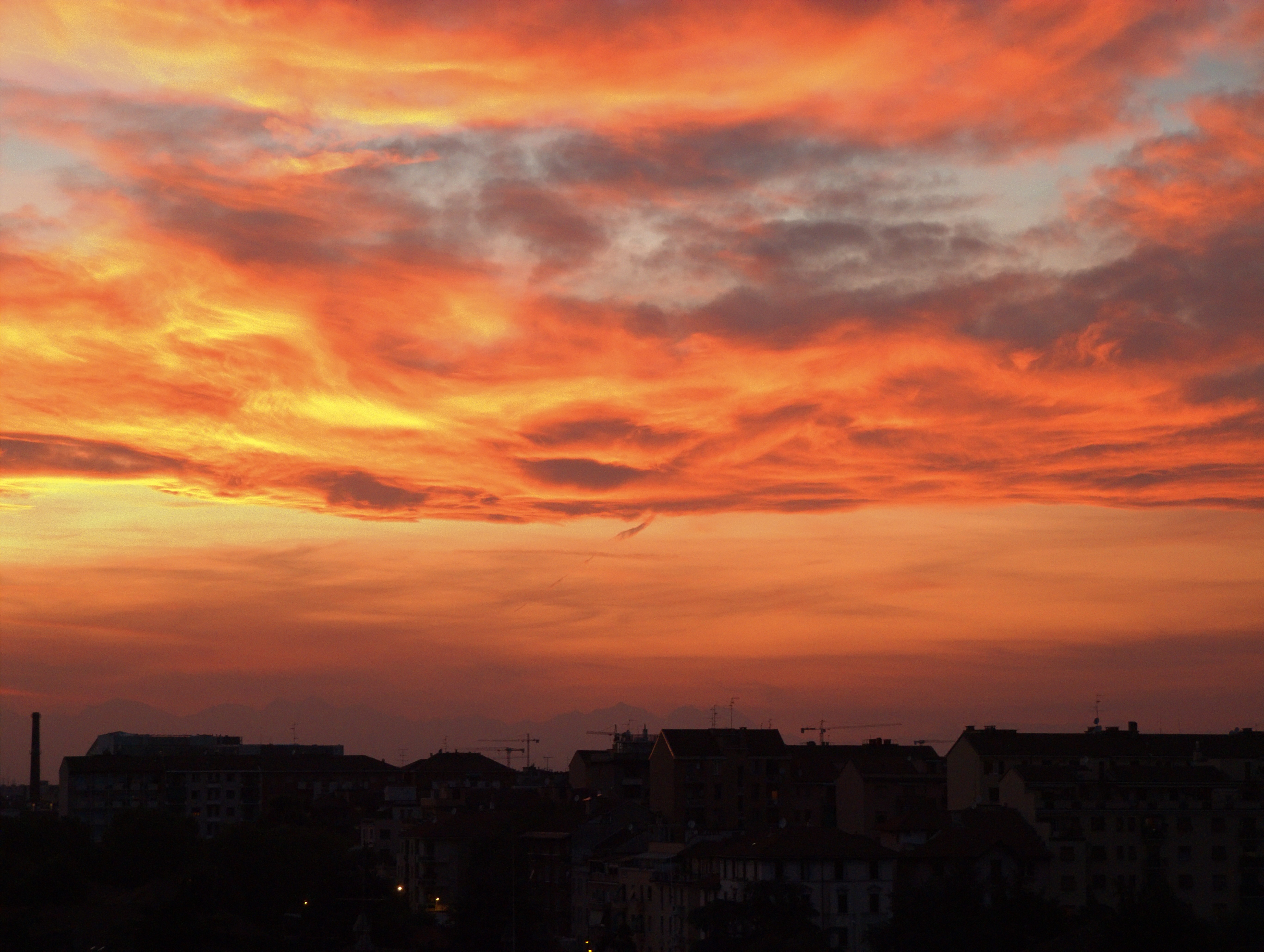 Milano - Tramonto a Milano