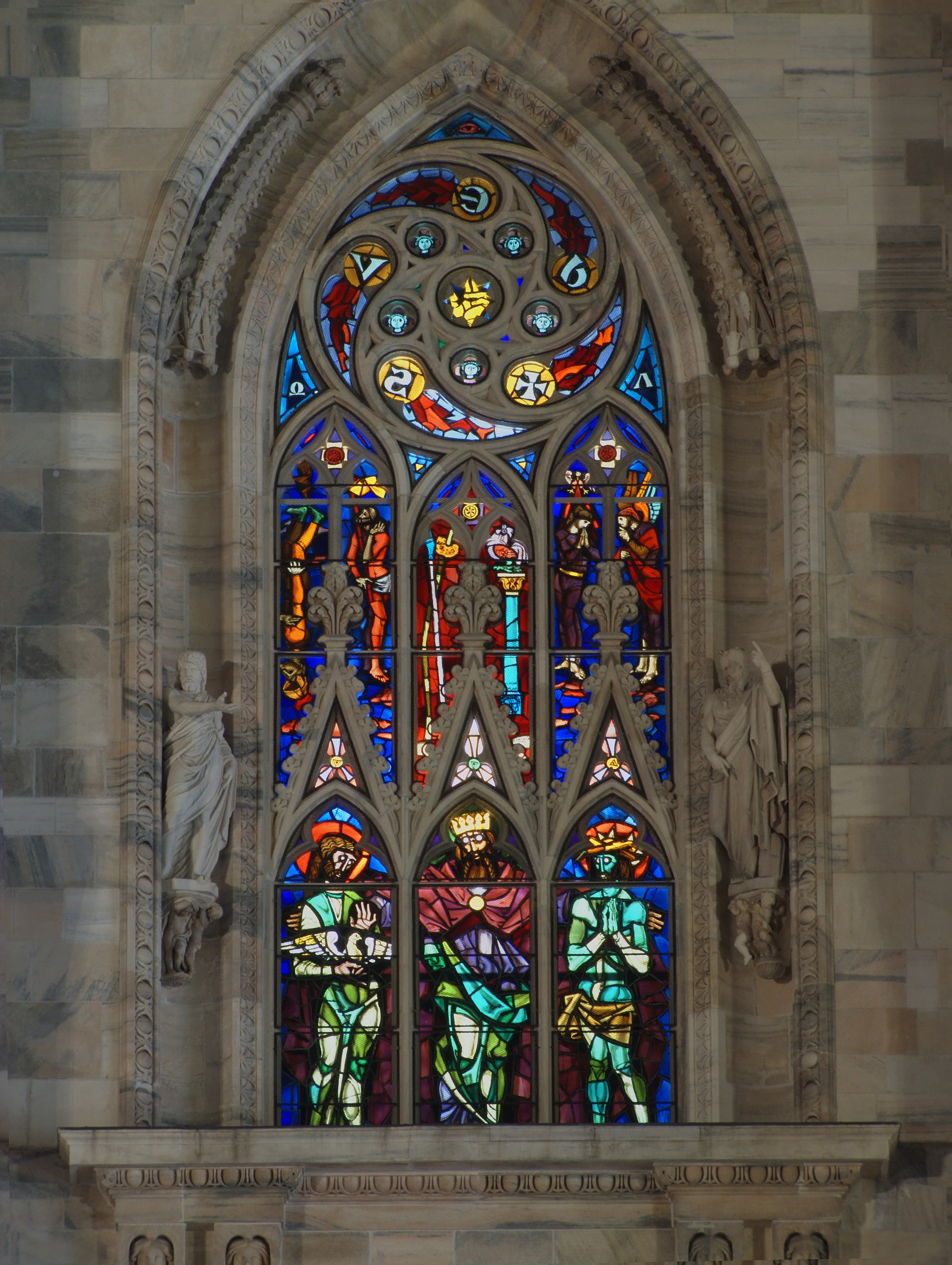 Milan (Italy) - Window of the Milan Cathedral