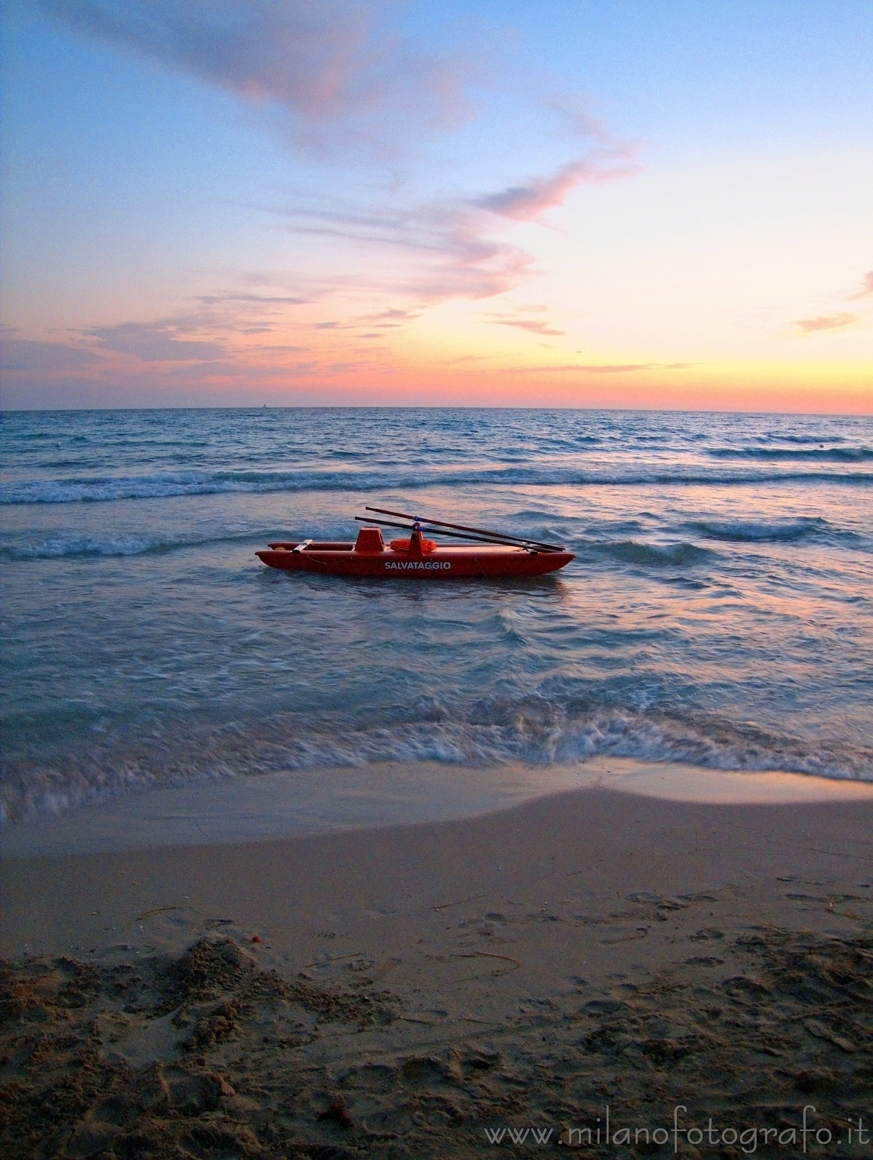 Torre San Giovanni (Lecce) - Colori del tramonto