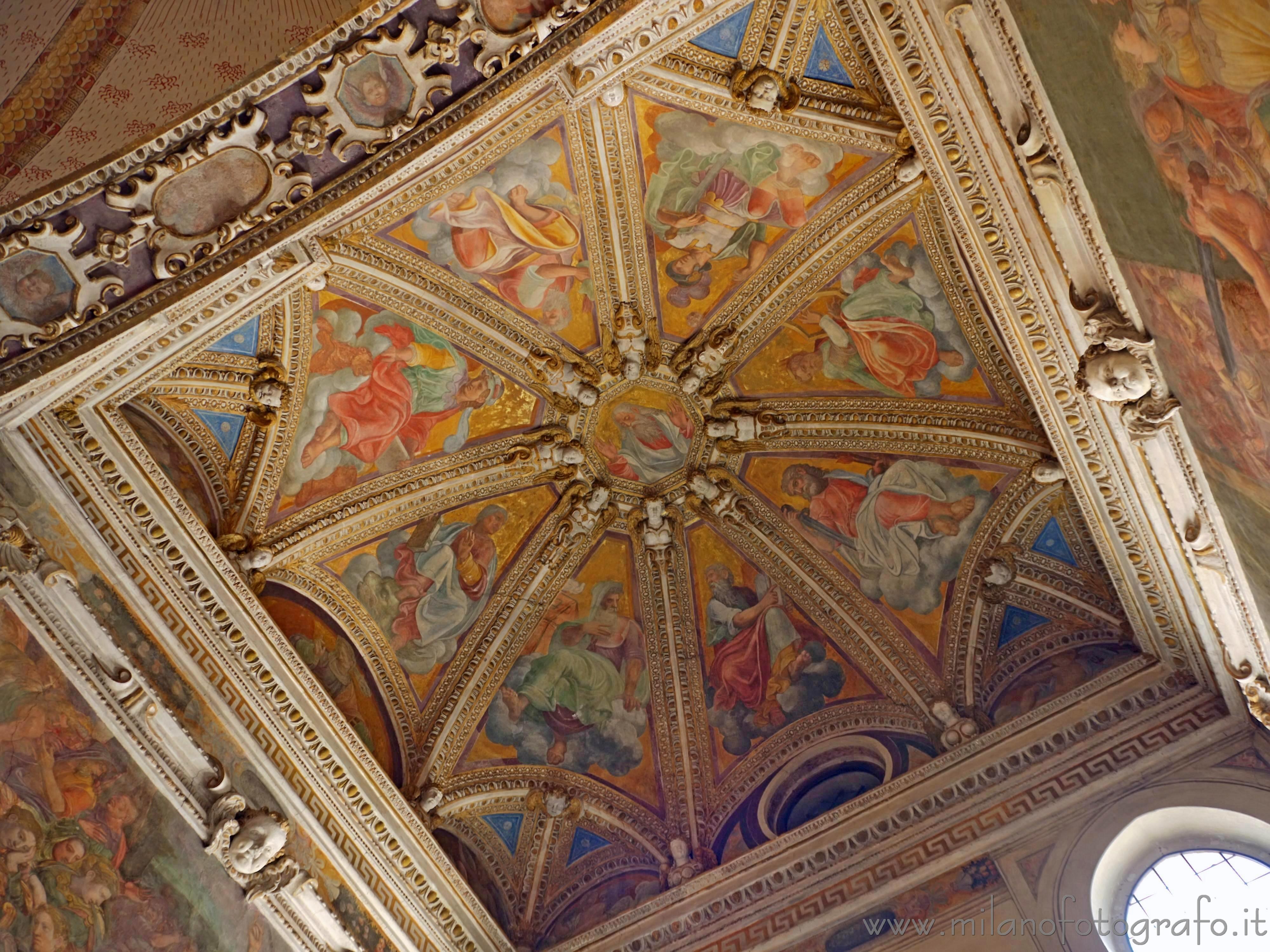 Milan (Italy): Decorations on the vaults of Santa Maria delle Grazie - Milan (Italy)