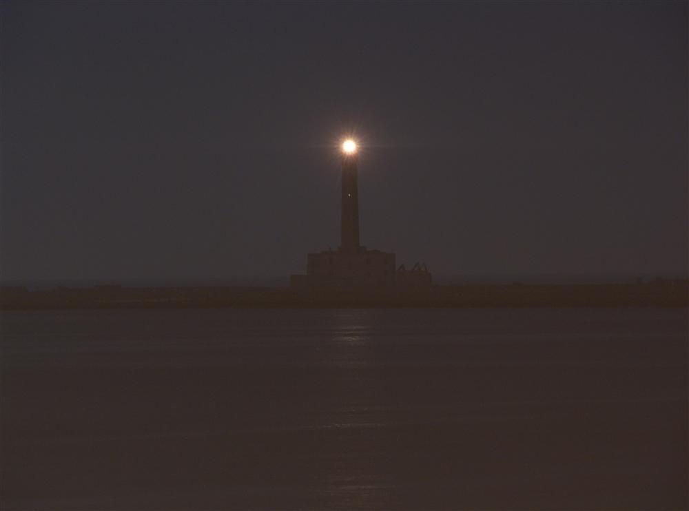 Gallipoli (Lecce) - Il faro in notturna