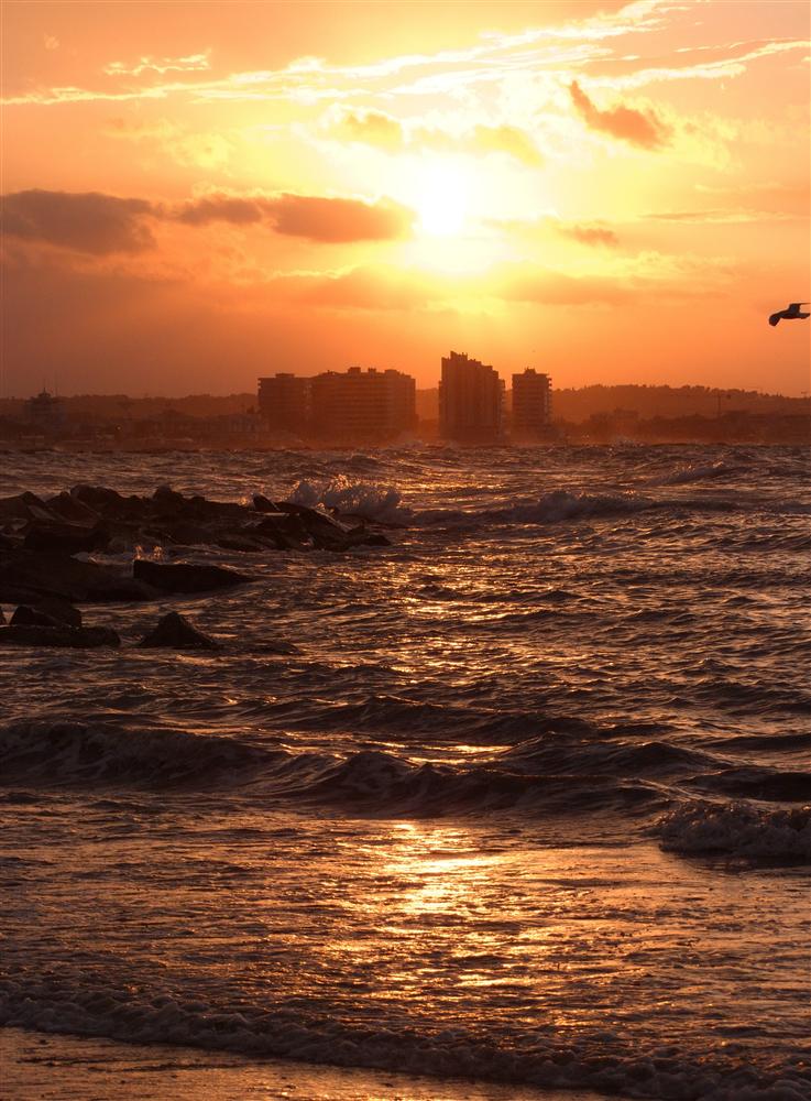 Cattolica (Rimini) - Tramonto su Portoverde