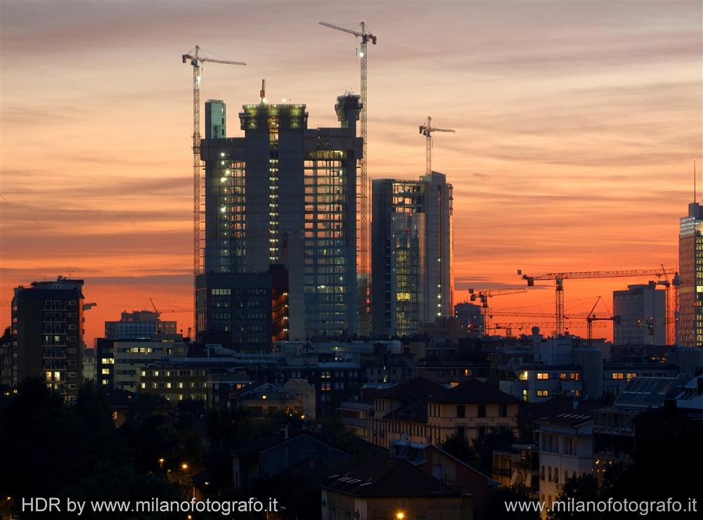 Milano - I nuovi grattacieli in zona Varesine