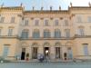 Desio (Milan, Italy): Facade toward the street of Villa Cusani Traversi Tittoni