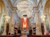 Monte Isola (Brescia, Italy: Interiors of the Church of San Michele Arcangelo in Peschiera Maraglio