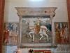 San Nazzaro Sesia (Novara, Italy): Fresco of Saint Nazario riding in the Abbey of Saints Nazario and Celso