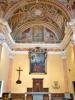 Benna (Biella, Italy): Presbytery of the Church of St. John Evangelist