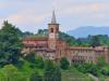 Castiglione Olona (Varese, Italy): Collegiate Church of Saints Stephen and Lawrence seen from the Castle of Monteruzzo
