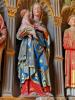 Castiglione Olona (Varese, Italy): Statue of Virgin with Child in the Collegiate Church of Saints Stephen and Lawrence