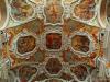 Veglio (Biella, Italy): Frescos on the ceiling of the Parish Church of St. John the Baptist