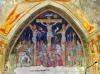 Cogliate (Milan, Italy): Fresco of the crucifixion in the Church of St. Damian