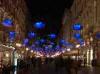 Milan (Italy): Christmas decorations in Dante street