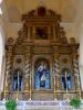 Gallipoli (Lecce, Italy): Retable of the altar of the chapel of Santa Francesca Romana in the Church of Saint Francis from Assisi