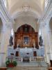 Gallipoli (Lecce): Altare e presbiterio della Chiesa di San Francesco d'Assisi