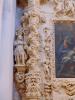 Gallipoli (Lecce): Dettaglio dell'ancona della Cappella dell'Addolorata nella Chiesa di San Domenico al Rosario