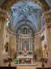 Lecce (Italy): Presbiterium of the The church of the Mother of God and St. Nicholas, also known as Church of the Discalced