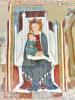 Lenta (Vercelli, Italy): Enthroned nursing Madonna in the Church of Saint Mary of the Fields
