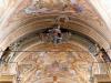 Momo (Novara, Italy): Stucco decorations on the entrance arch of the presbytery of the Church of the Nativity of the Virgin Mary