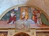 Sesto Calende (Varese, Italy): Lunette of the Chapel of Santa Caterina in the Abbey of San Donato