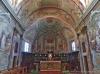 Sesto Calende (Varese, Italy): Presbytery and choir  of the Abbey of San Donato
