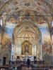 Soncino (Cremona, Italy): Presbytery and great arch in the Church of Santa Maria delle Grazie