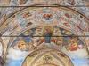 Soncino (Cremona): Parte superiore dell'arcone della Chiesa di Santa Maria delle Grazie