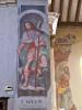 Trezzano sul Naviglio (Milano): Affresco di San Rocco nella Chiesa di Sant'Ambrogio