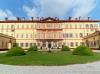 Oreno di Vimercate (Monza Brianza, Italy): Neoclassical facade of Villa Gallarati Scotti