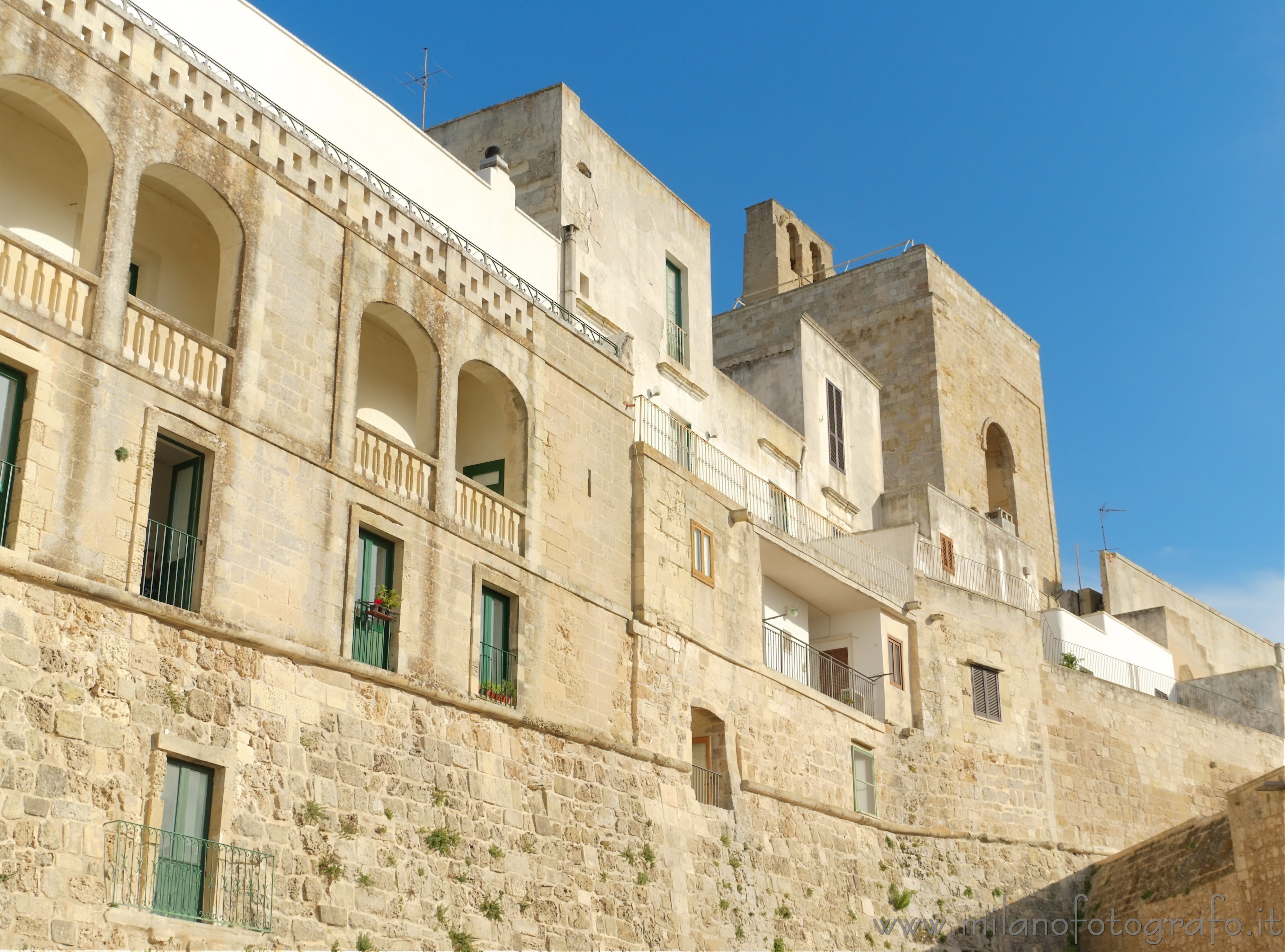 Otranto (Lecce): Dettaglio delle mura - Otranto (Lecce)