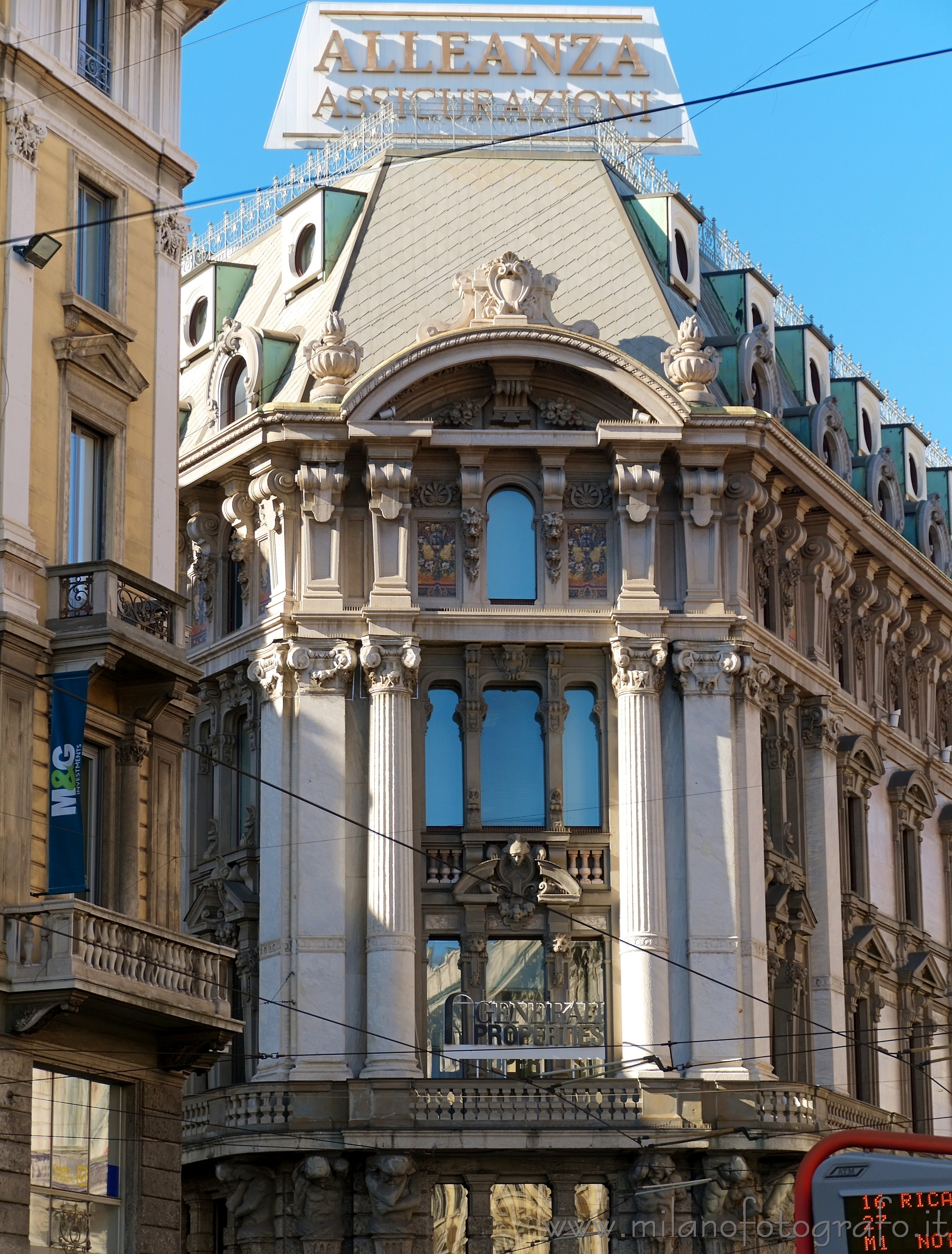 Milan (Italy) - Elegant palace in the center