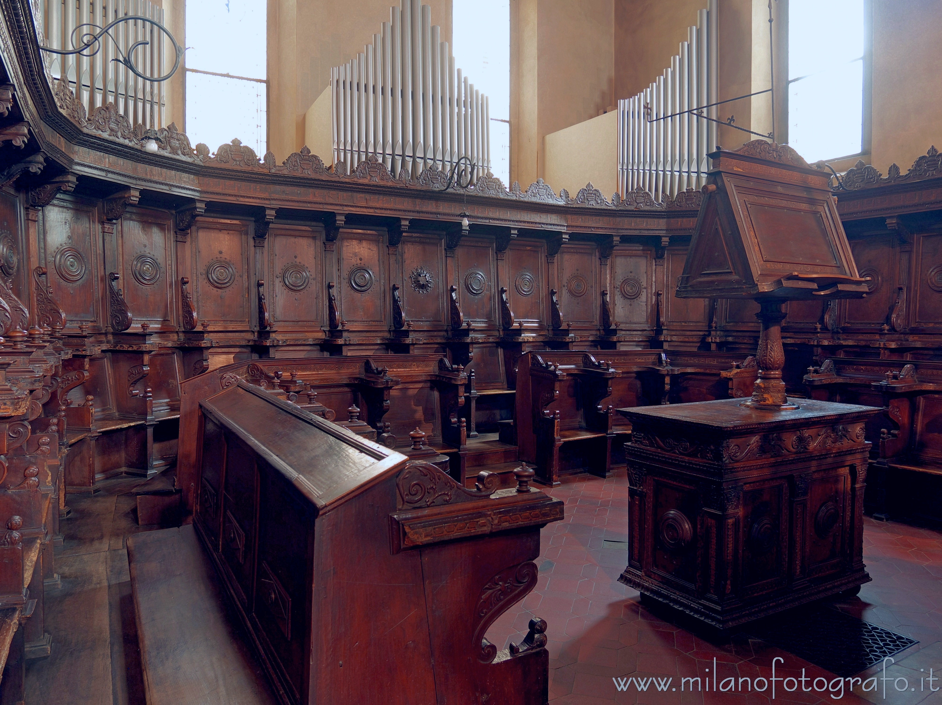 Biella: Coro della Basilica di San Sebastiano - Biella
