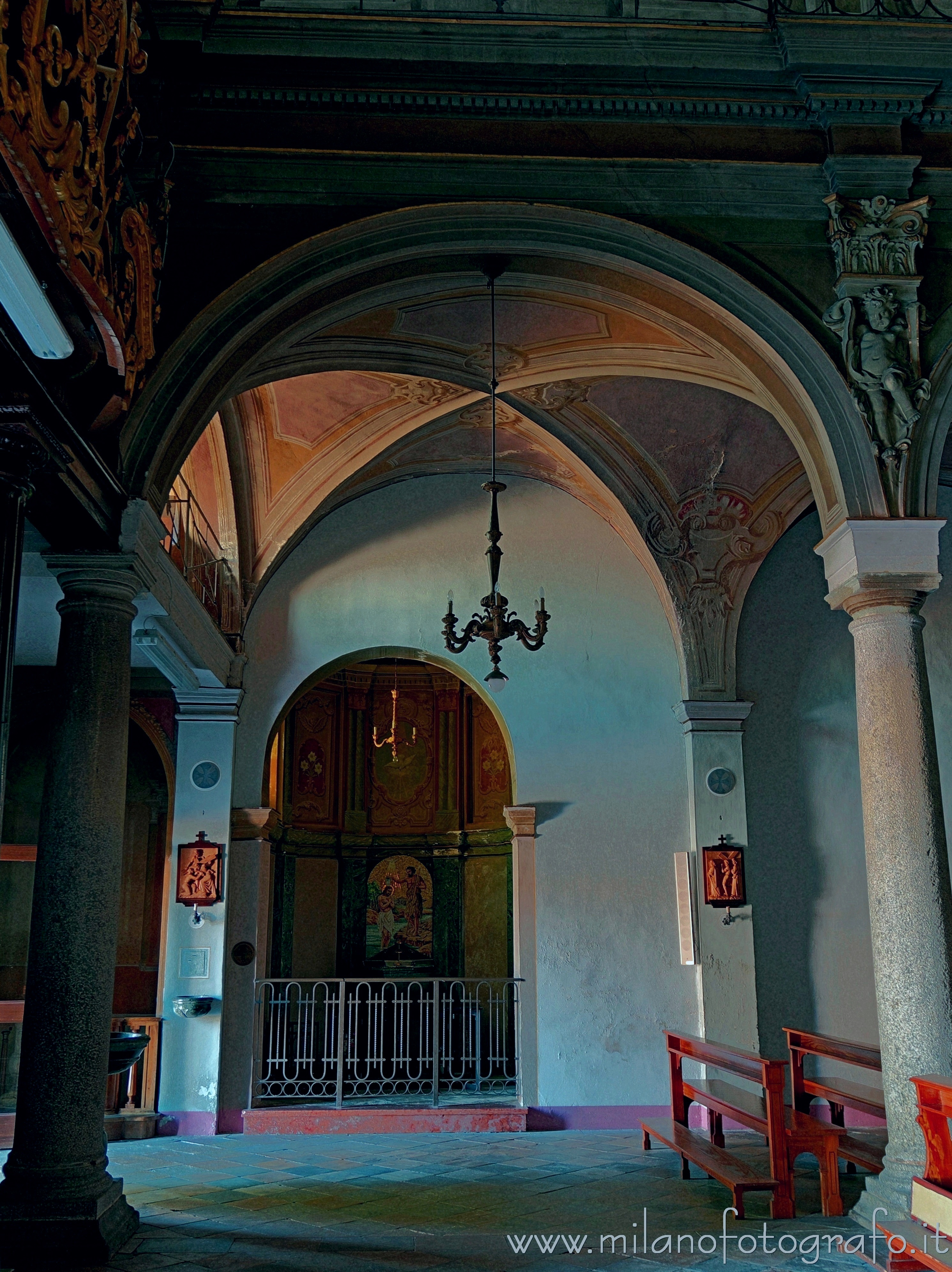 Candelo (Biella): Battistero e prime campate della Chiesa di San Pietro - Candelo (Biella)