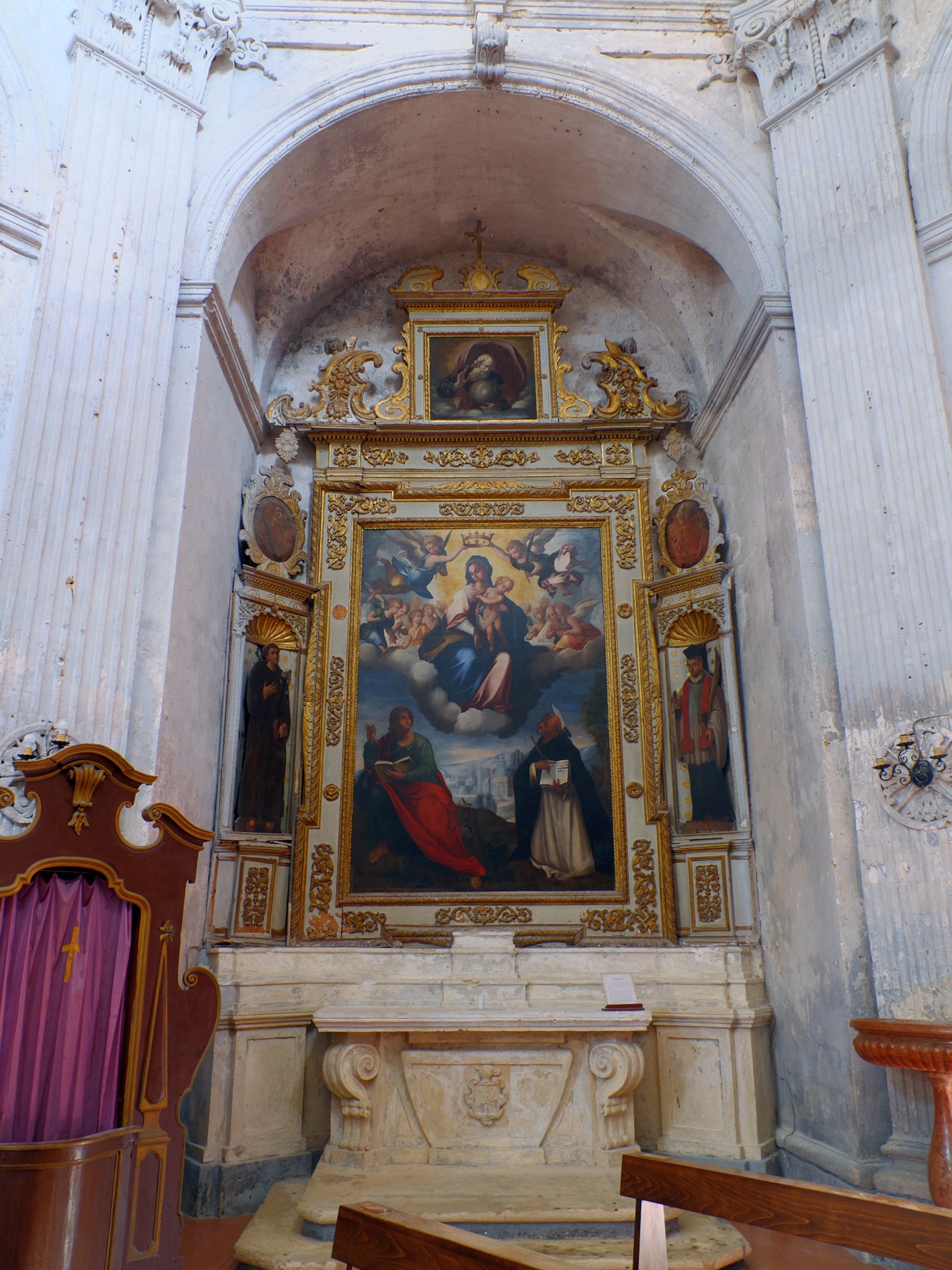 Gallipoli (Lecce, Italy): Chapel of the Virgin of Graces in the Church of San Domenico al Rosario - Gallipoli (Lecce, Italy)