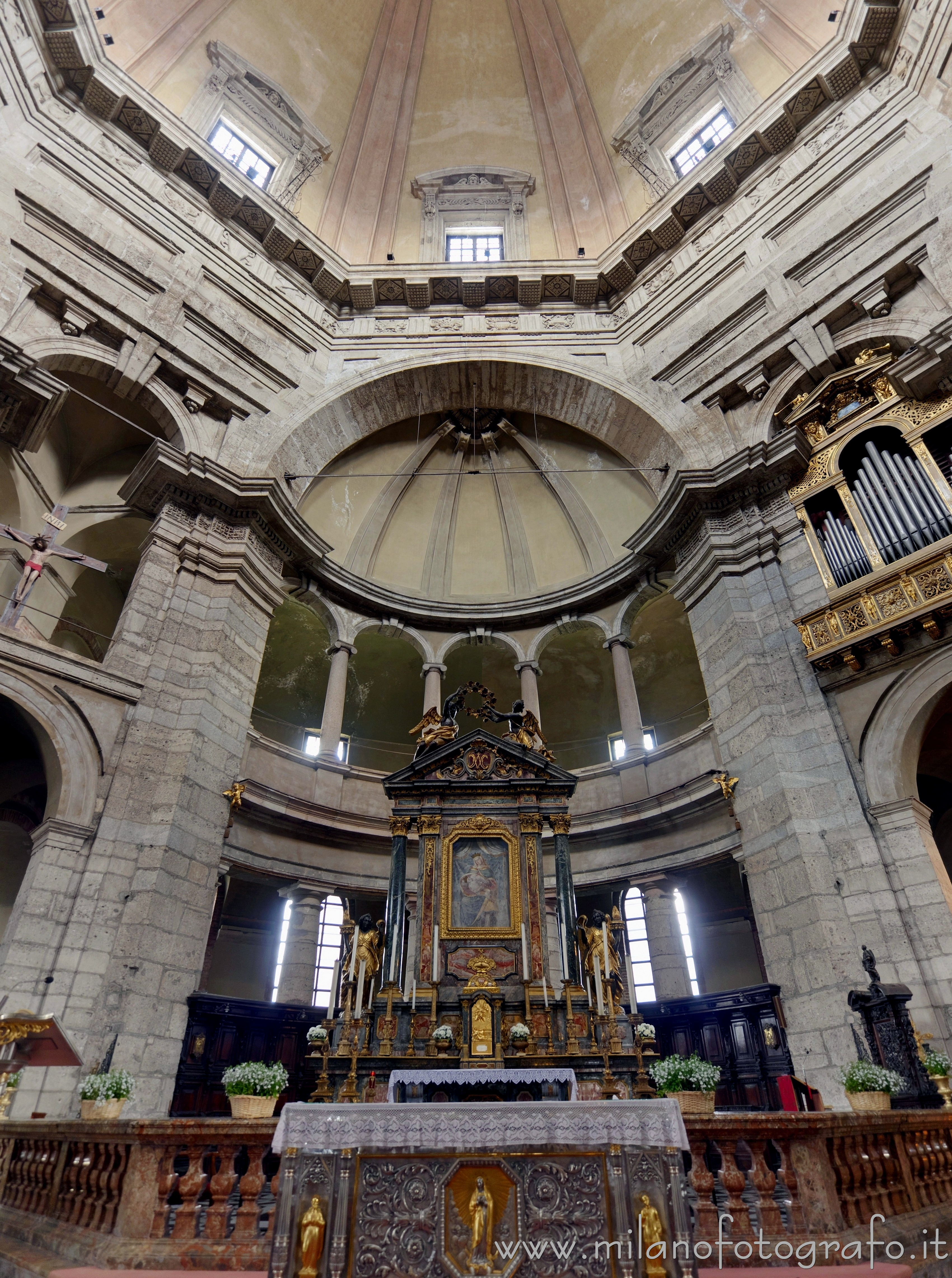 Milano: Presbiterio della Basilica di San Lorenzo Maggiore - Milano