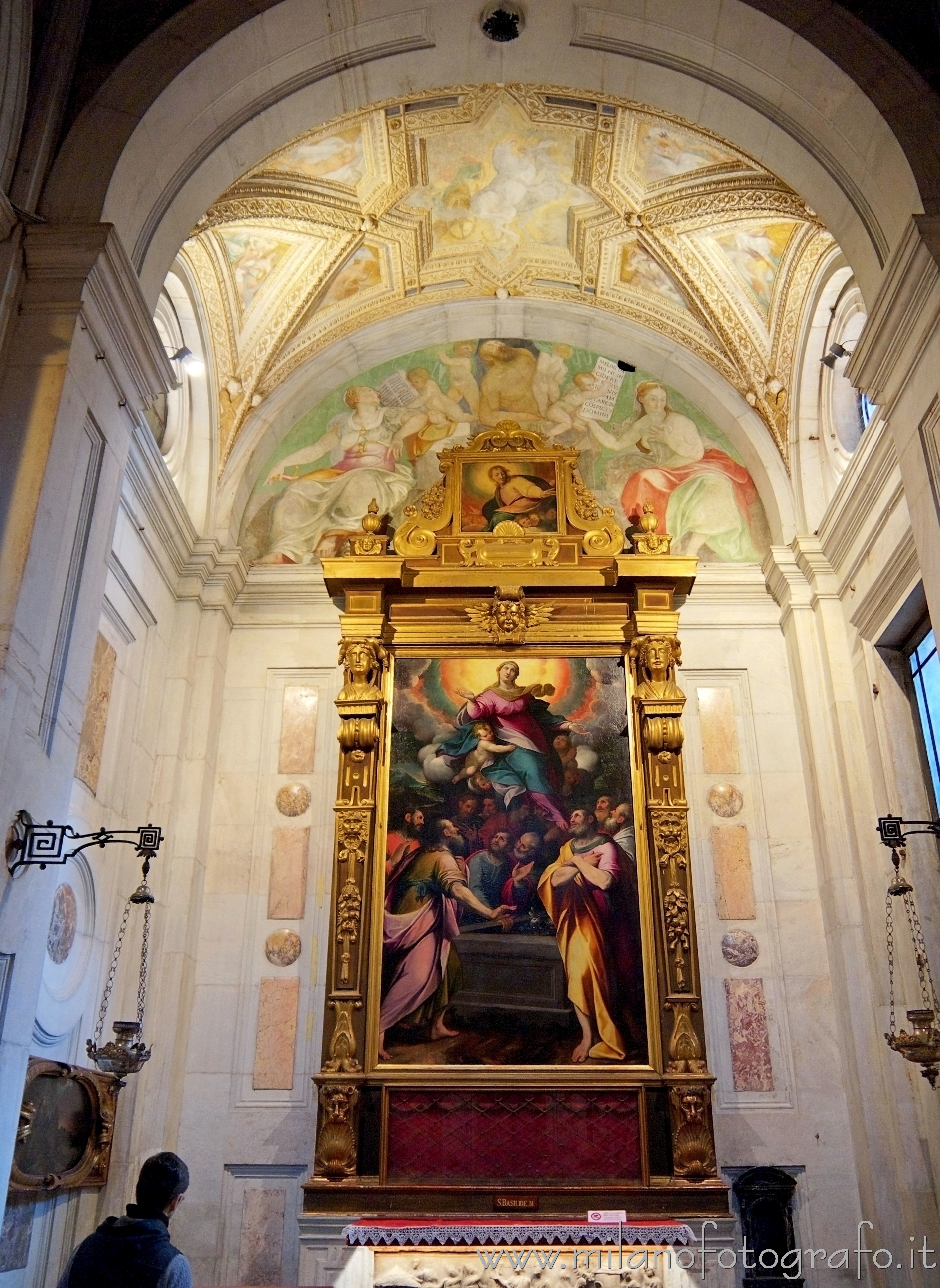 Milan (Italy): Fifth left chapel of the Church of Santa Maria dei Miracoli - Milan (Italy)