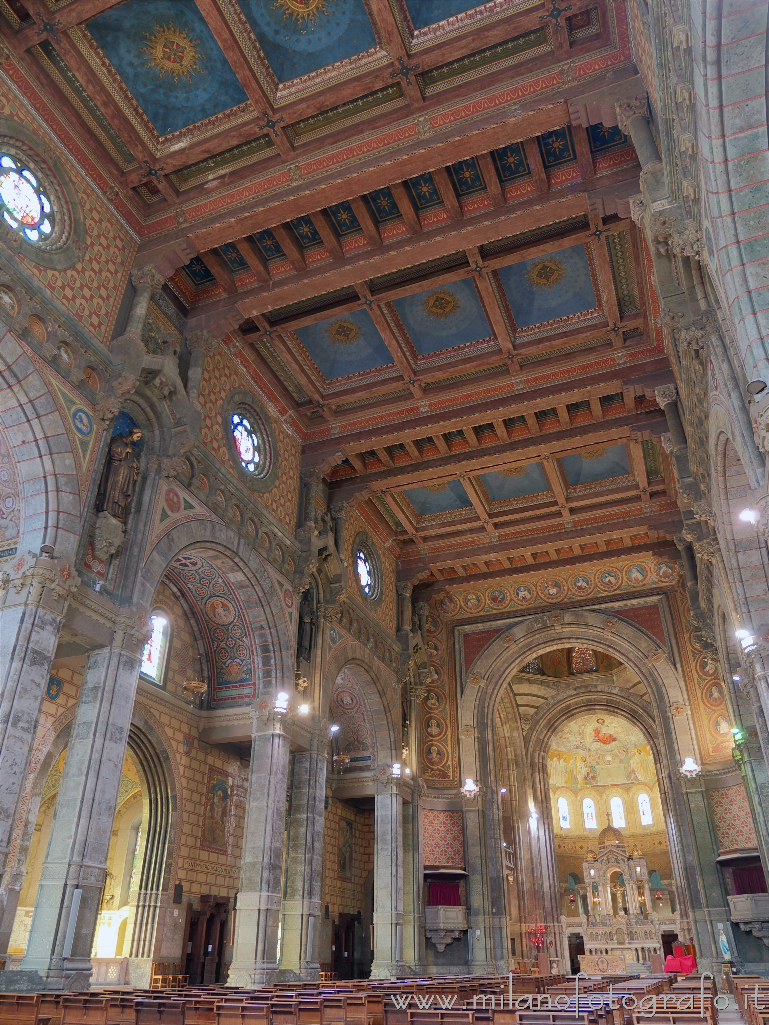 Milan (Italy): Interiors of the Basilica of the Corpus Domini - Milan (Italy)
