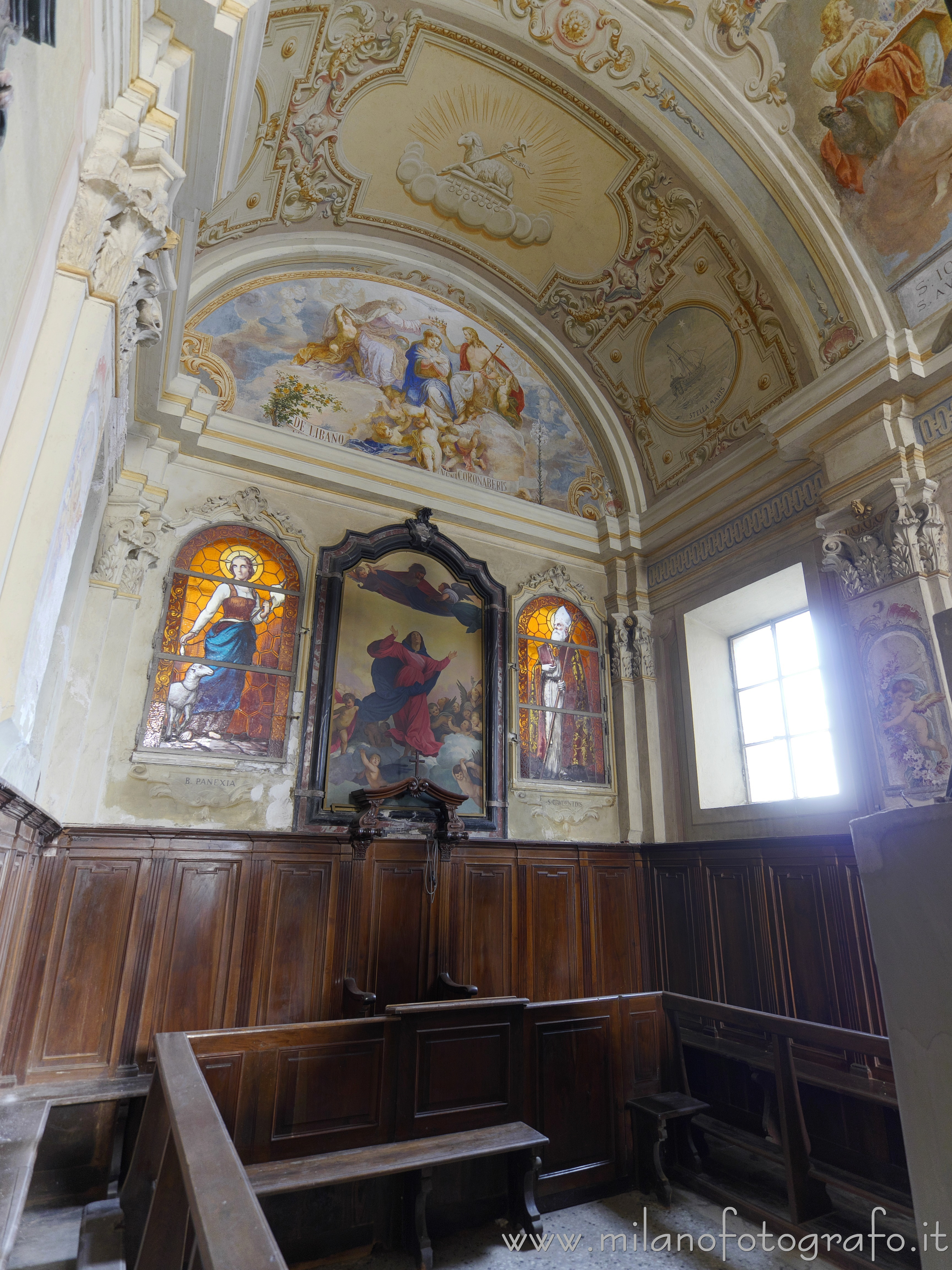 Momo (Novara): Coro della Chiesa di Santa Maria Assunta - Momo (Novara)