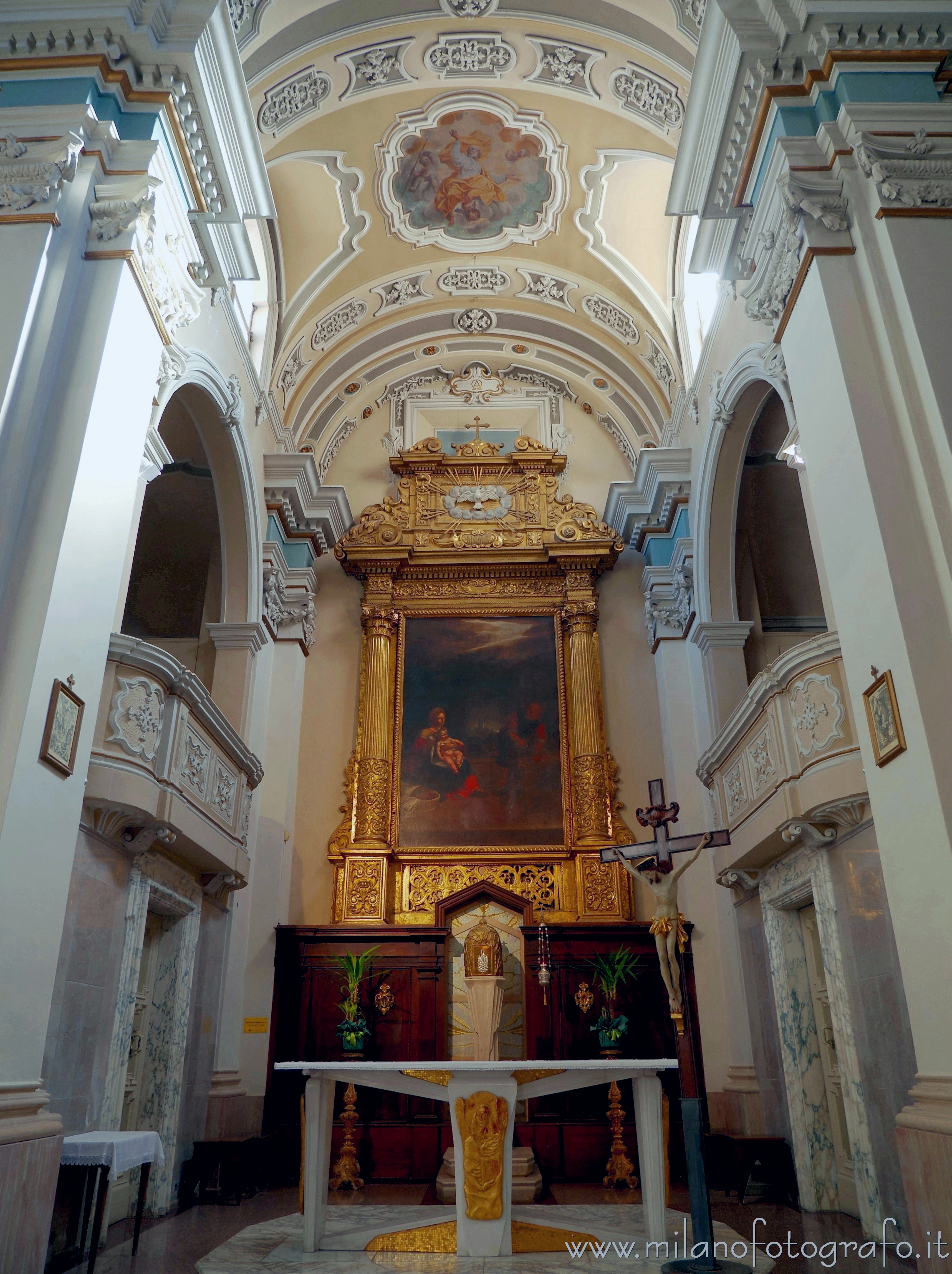 Pesaro (Pesaro e Urbino, Italy): Presbytery of the Church of St. Joseph - Pesaro (Pesaro e Urbino, Italy)