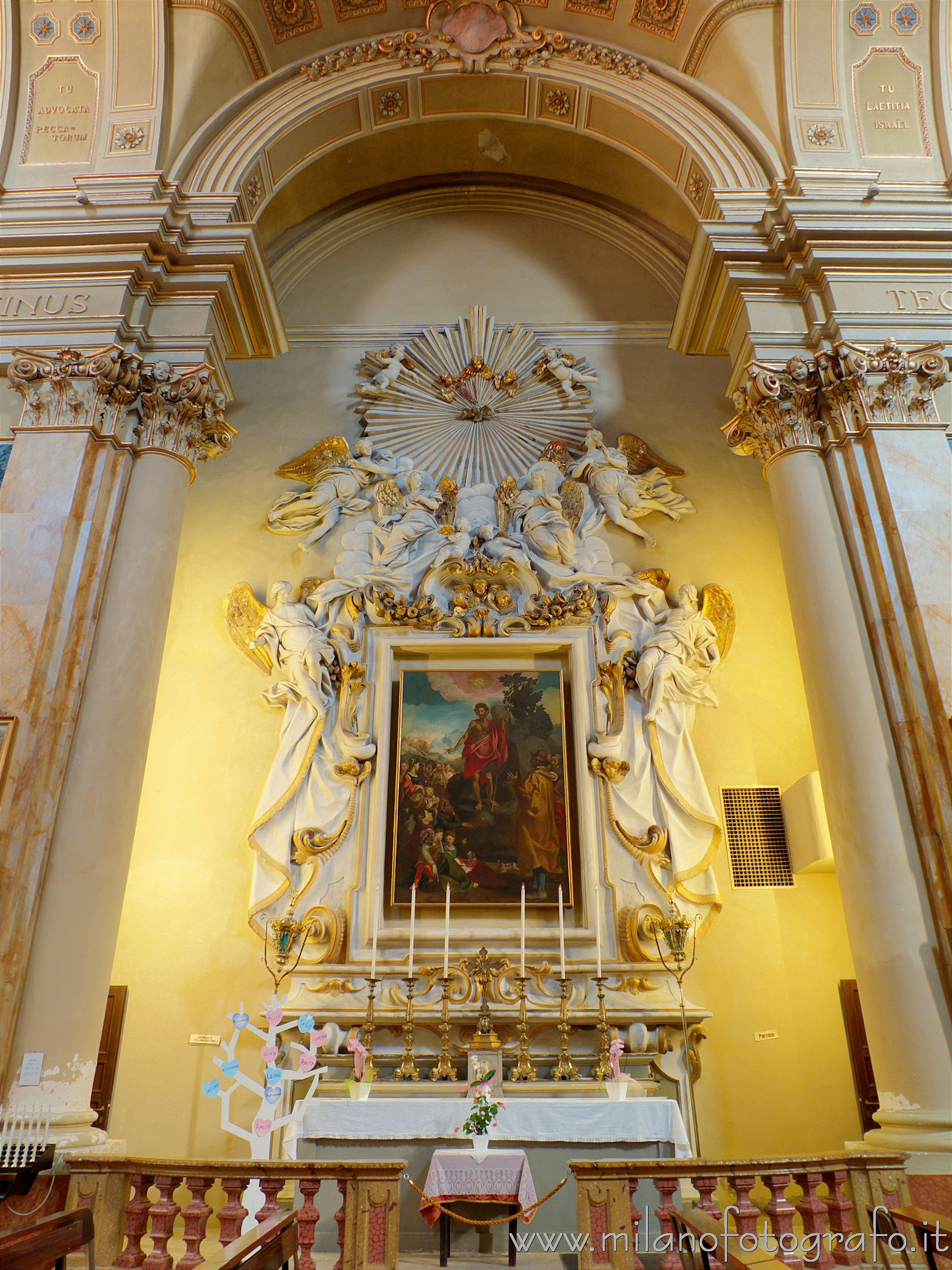 Rimini (Italy): Chapel of St. John the Baptist in the homonymous church - Rimini (Italy)