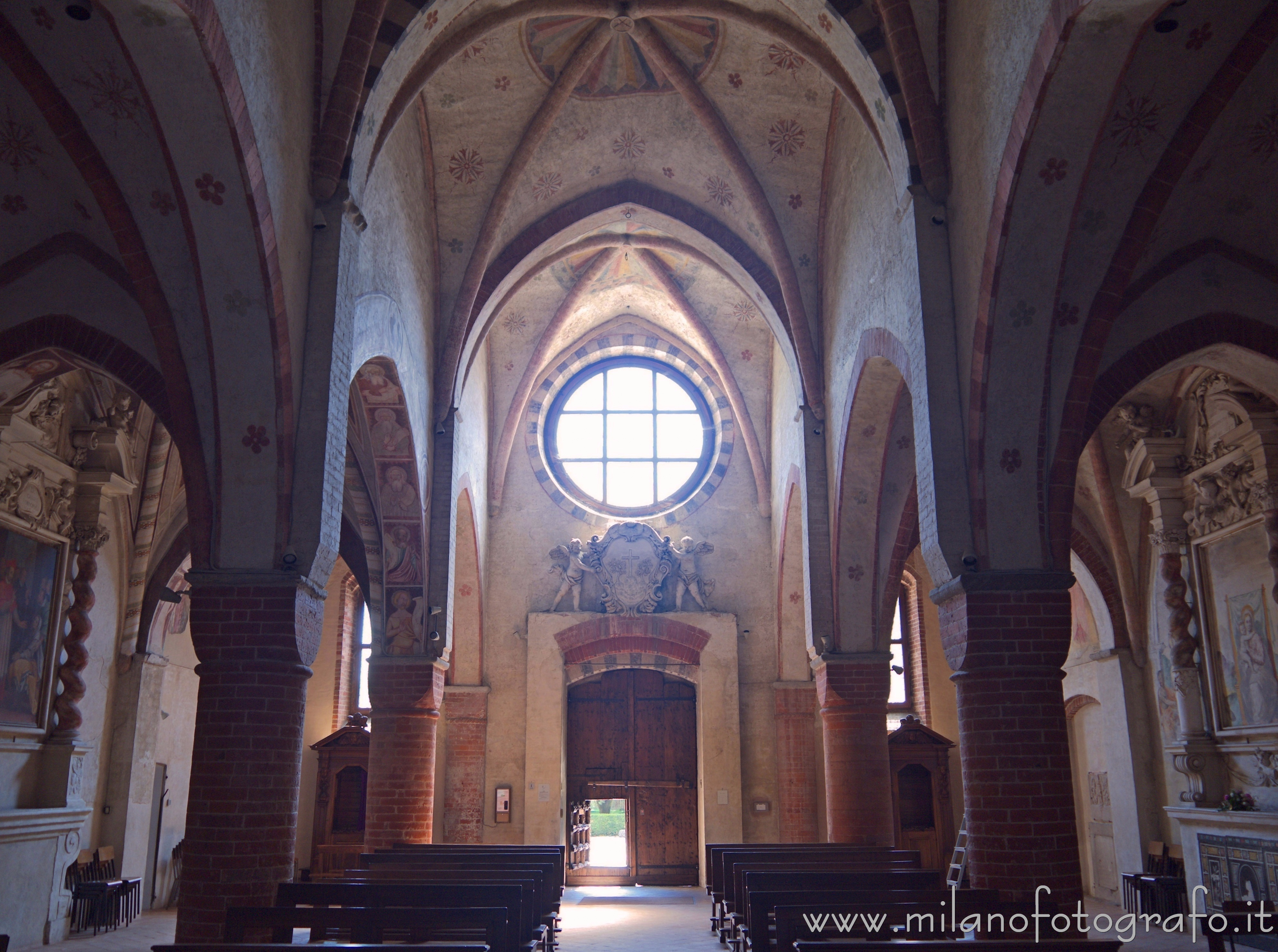 San Giuliano Milanese (Milano): Navate dell'Abbazia di Viboldone - San Giuliano Milanese (Milano)