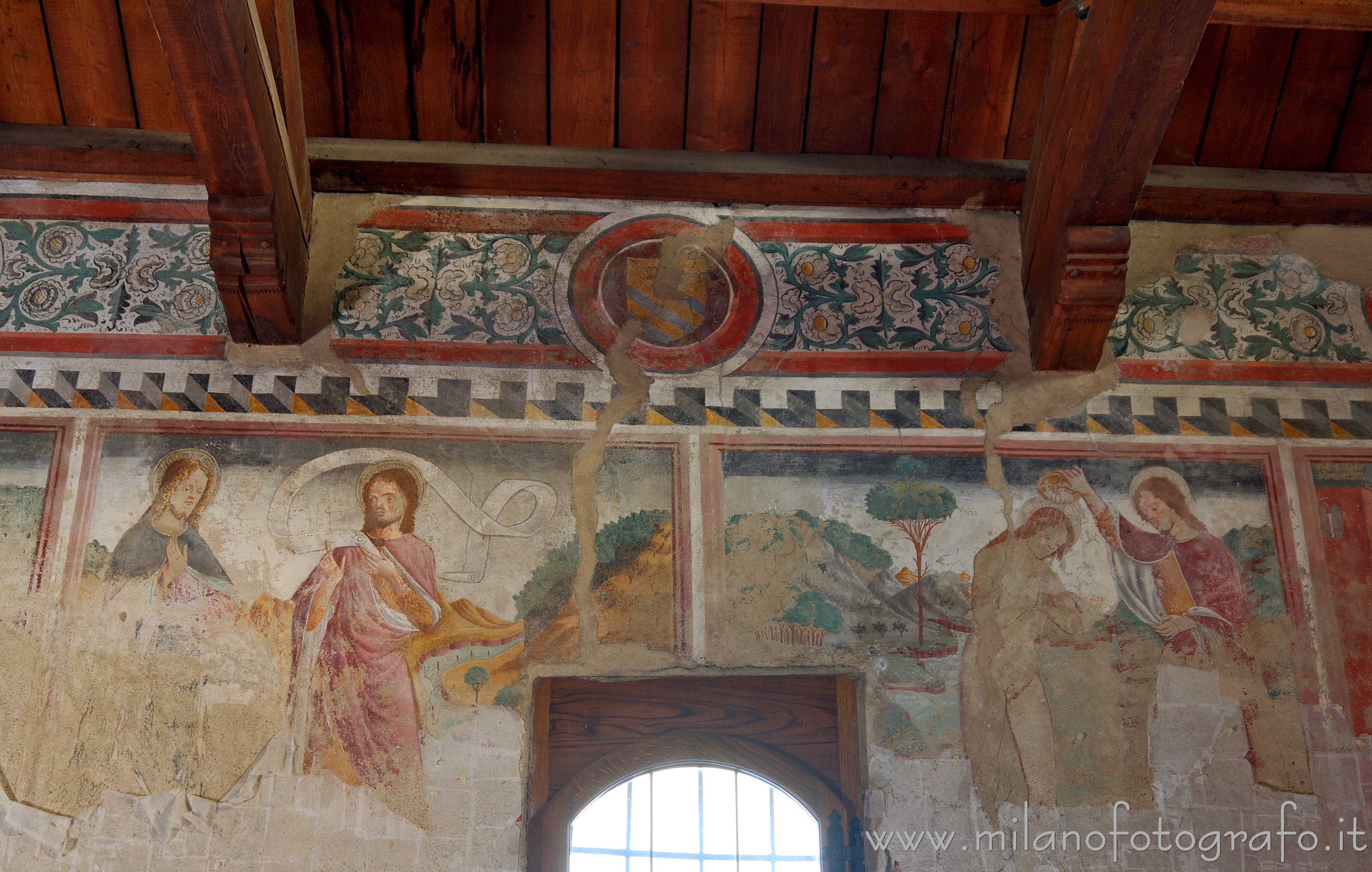 Settimo Milanese (Milan, Italy): Baptism of Christ in the Oratory of San Giovanni Battista - Settimo Milanese (Milan, Italy)