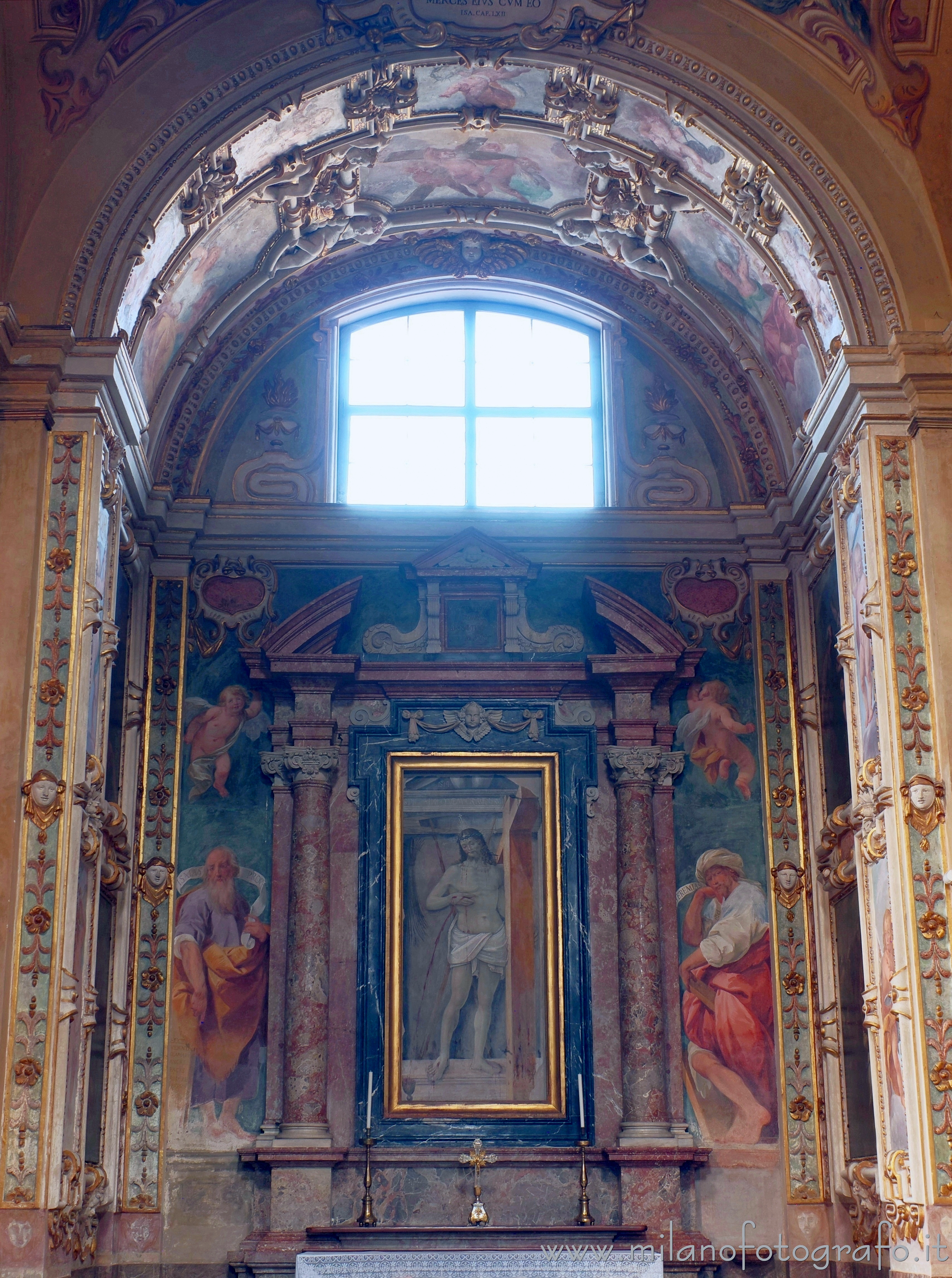 Vimercate (Monza e Brianza, Italy): Chapel of the Savior in the Sanctuary of the Blessed Virgin of the Rosary - Vimercate (Monza e Brianza, Italy)