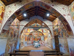 Places  of historical value  of artistic value around Milan (Italy): Oratory of the Holy Trinity