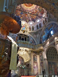 Places  of historical value  of artistic value around Milan (Italy): Sanctuary of the Blessed Virgin of the Miracles