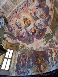 Places  of historical value  of artistic value around Milan (Italy): Church of Santo Stefano